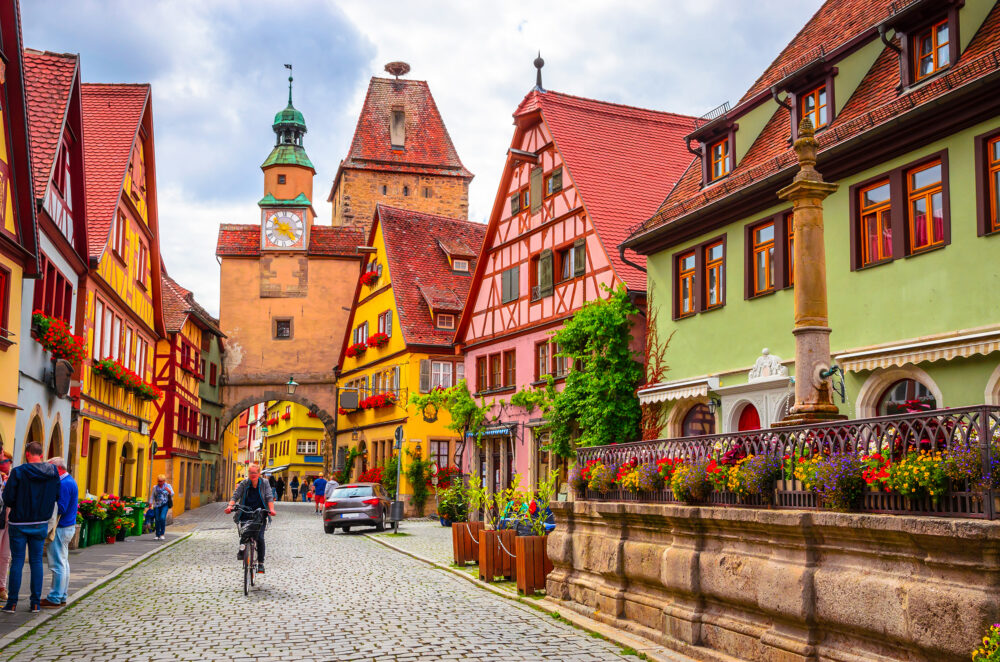 Deutschland Rothenburg Stadtmitte