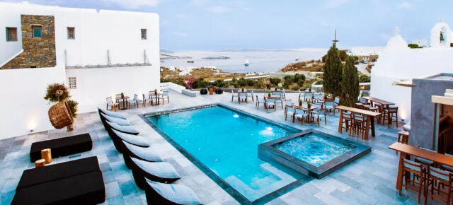 Luxus Frühbucher: 6 Tage Mykonos im TOP 4* Hotel mit Frühstück, Flug & Transfer nur 582€