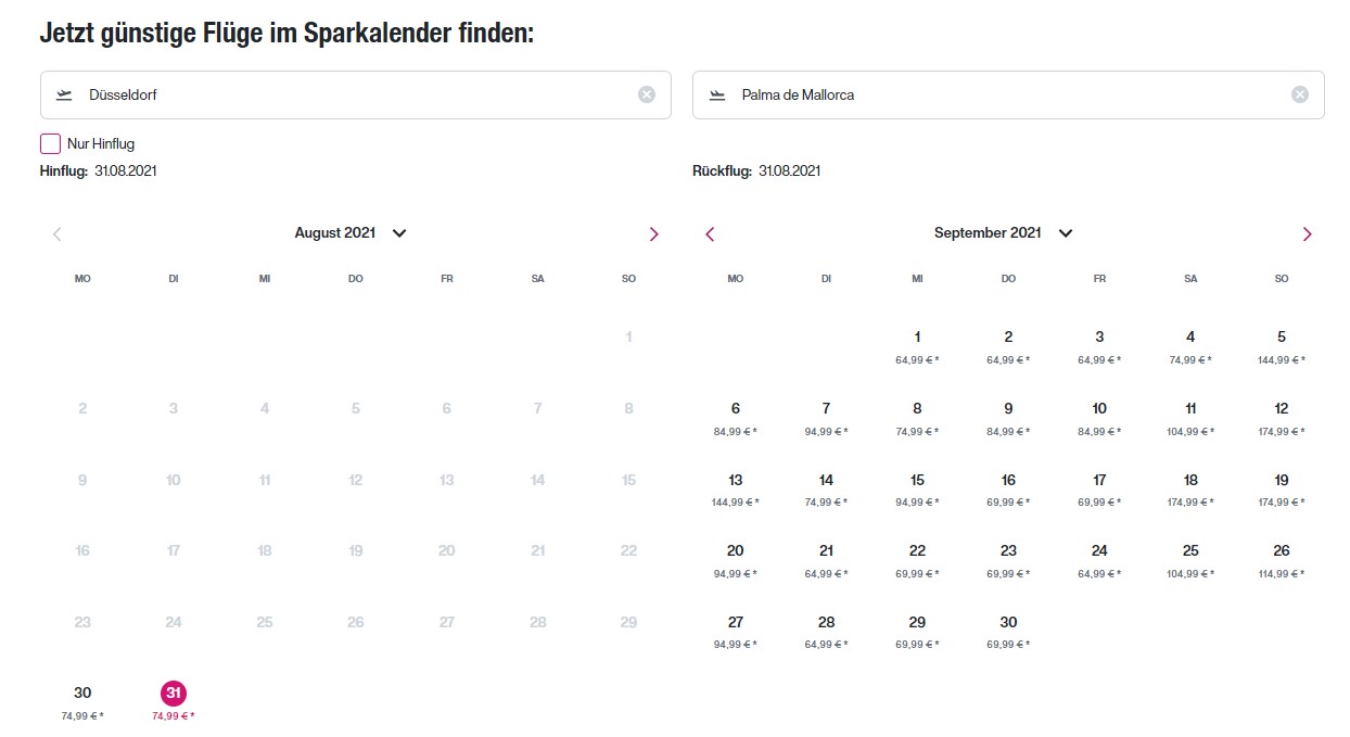 80 Eurowings Gutschein & Flüge unter 35€ 2024