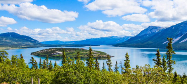 Kanada Yukon Tagish Lake