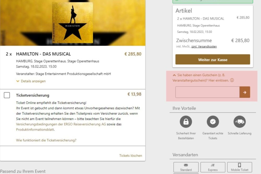 50% Stage Entertainment Gutschein & 15€ Rabattcode | 2024