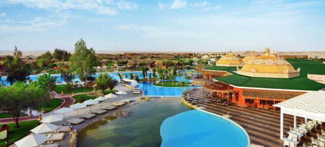 Größtes Rutschenparadies in Ägypten: 8 Tage im TOP 4* Hotel mit Aqua Park, All Inclusive, Flug, Transfer & Zug nur 466€