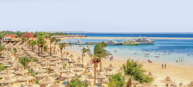 Ägypten Schnäppchen für den Winter: 8 Tage Hurghada im tollen 4* Beach Resort mit All Inclusive, Flug & Transfer nur 468€