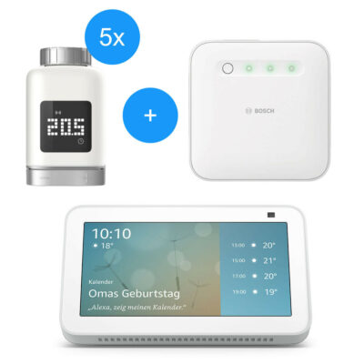 tink Bosch Smart Home Starter Set II Thermostate Heizung