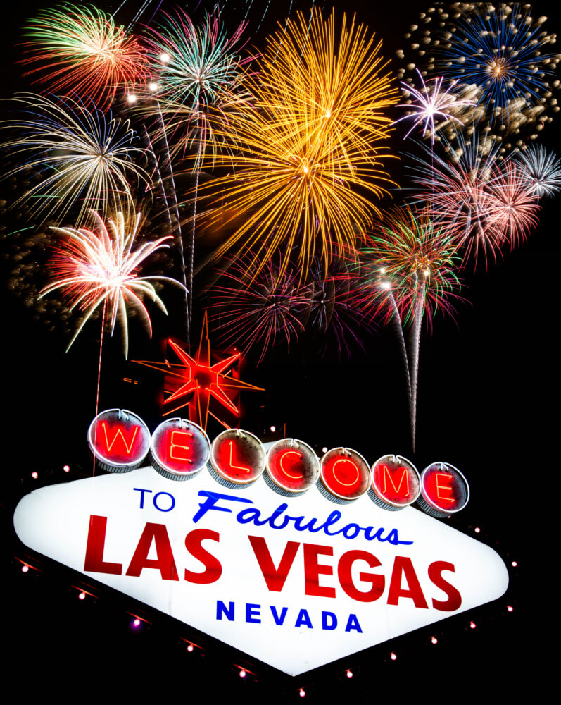 USA Las Vegas Silvester