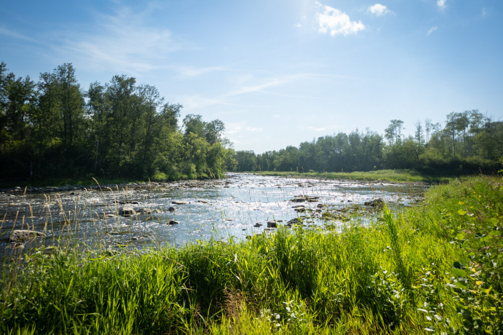 Kanada Saskatchewan Hudson Bay Fluss