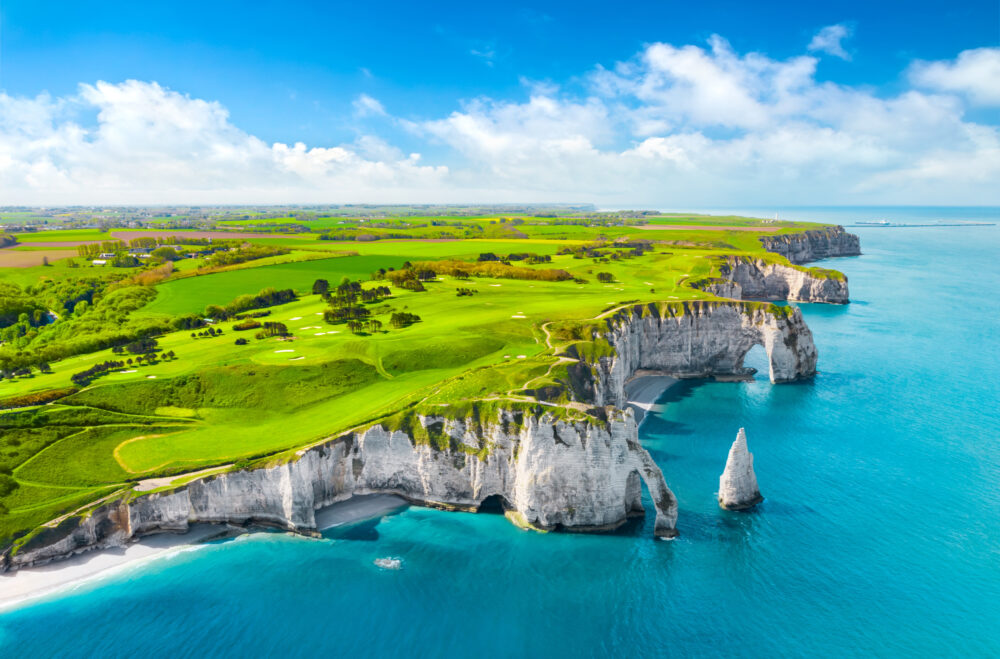 Normandie Felsen von Etretat