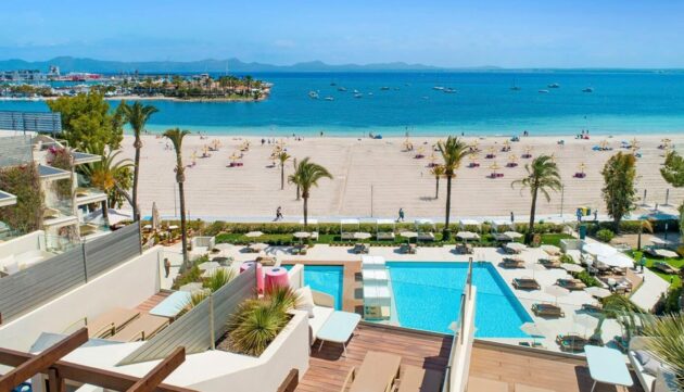 Spanien Mallorca VIVA Hotel Golf18+ Strandsicht