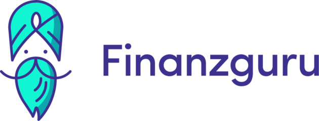 finanzguru brand logo mit icon und schriftzug 2024