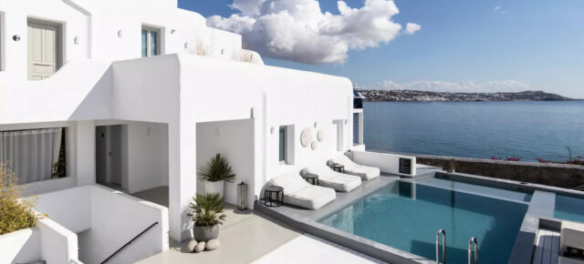 Traumziel Mykonos: 6 Tage im fancy TOP 4* Hotel mit Frühstück, Flug & Extras nur 589€