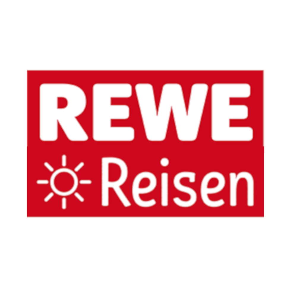 Rewe Reisen Gutschein Urlaubstracker Logo 2024