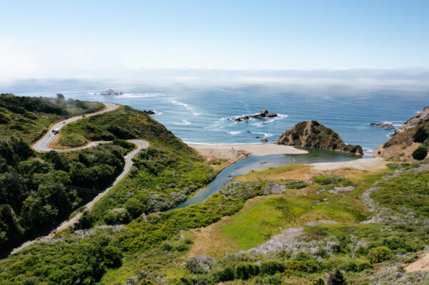 USA Kalifornien Highway 1 Mendocino coastline