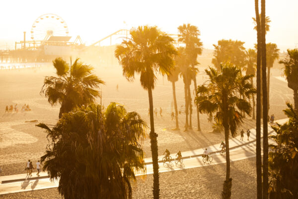 USA Kalifornien Los Angeles Santa Monica Pier