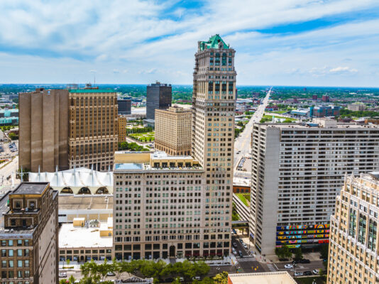 Michigan Detroit BookTower