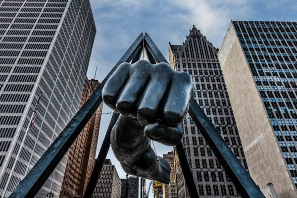 Michigan Detroit Statue