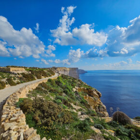 Malta - Insel Gozo Küstenstraße